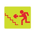 Luminescent (Graphic Stairs Up Left) 10x12 Sign